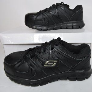 Skechers safety toe shoes, Slip Resistant, Woman's CSA certified. brand new